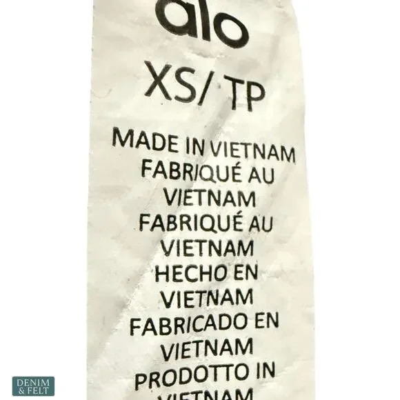 Alo Yoga 7/8 High Waist Airlift Legging Dark Plum Sculpting Compression Studio - Picture 13 of 16